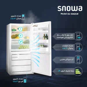 یخچال اسنوا مدل S4-0262LW
