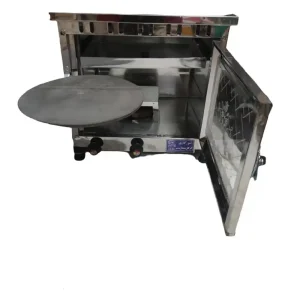 قیمت و خرید تنور گازی گرگان ممتاز بهشتی مدل استیل تک چدن