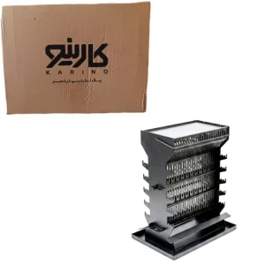 منقل ذغالی ایستاده کارینو مدل 10 سیخ
